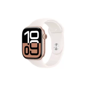 اپل واچ سری 10 آلومینیوم سایز 42 میلیمتری با بند سیلیکون | Apple Watch Series 10 Aluminium 42MM