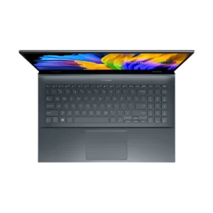 لپ تاپ زنبوک پرو لمسی ایسوس مدل Asus Zenbook Pro 15 OLED UM535QE-KY241