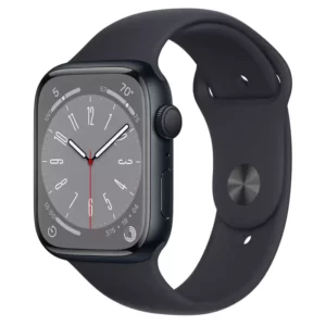 اپل واچ سری 8 سایز 45 میلیمتر رنگ میدنایت با بند اسپرت | Apple Watch Series 8 45MM