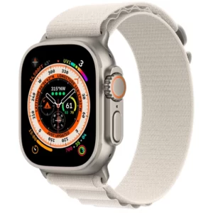 ساعت هوشمند اپل واچ اولترا استارلایت تیتانیوم ۴۹ میلیمتری | Apple Watch Ultra Starlight Titanium