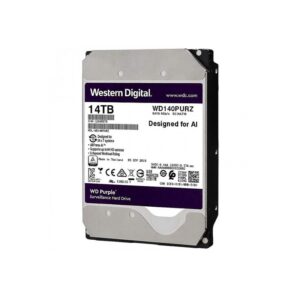 هارد اینترنال وسترن دیجیتال مدل Purple WD140PURZ ظرفیت 14 ترابایت