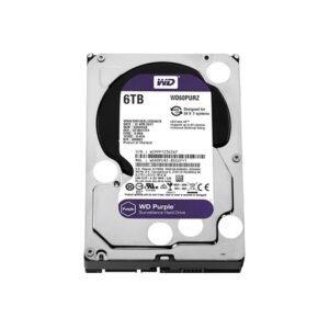 هارد اینترنال وسترن دیجیتال مدل Purple WD60PURZ ظرفیت 6 ترابایت