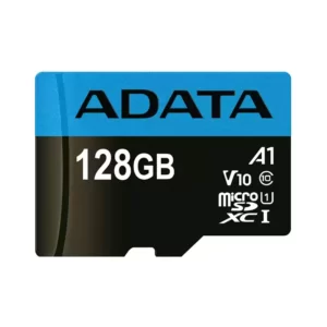 کارت حافظه microSDHC ای دیتا مدل Premier V10 A1 کلاس 10 استاندارد UHS-I سرعت 100MBps ظرفیت 128 گیگابایت